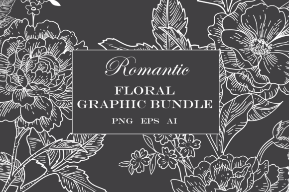 Download Botanical Line Art Collection - Line Collection