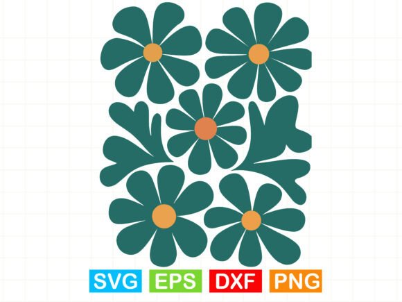 Download Boho Flowers Design SVG Vector - Boho flowers Collection